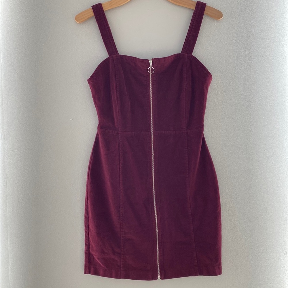 rue21 zip front dress